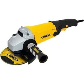 تصویر مینی فرز 1400 وات دسته بلند کنزاکس مدل KAG-2145 Kenzax KAG-2145 Angle Grinder