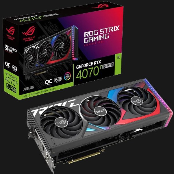 خرید و قیمت کارت گرافیک ایسوس ROG Strix GeForce RTX4070 Ti