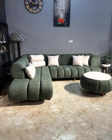 تصویر مبل راحتی ال مدل درنیکا | sofa - لینا 