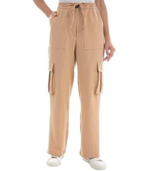 تصویر شلوار زنانه کرم سرژه Serge کد 208407 