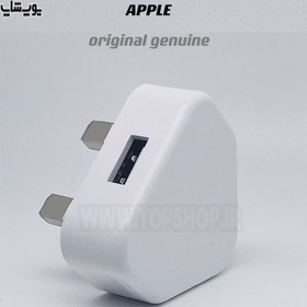 تصویر شارژر دیواری 5 وات اپل مدل A1399 مناسب گوشی آیفون و آیپد ا دسته بندی: دسته بندی: