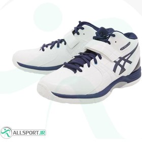 تصویر کفش والیبال مردانه اسیکس ژل Asics Gel Sclutch White TBF312 