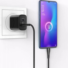 تصویر کابل USB به USB-C مک دودو مدل CA-7461 Mcdodo Fast Charger USB to USB-C Cable 120cm CA-7461