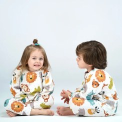 تصویر ست مادر و کودک کبریتی حیوانات جنگلی 