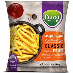 تصویر پمینا سیب زمینی نیمه آماده 750 گرم 