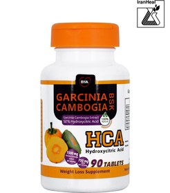 تصویر قرص گارسینیا کامبوجیا 90 عددی بنیان سلامت کسری ا Garcinia Cambogia Garcinia Cambogia