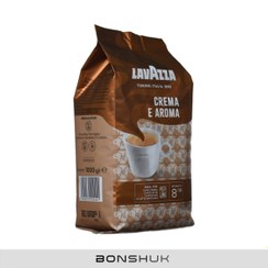 تصویر دانه قهوه LAVAZZA پاکت 1 کيلو گرم مدل CREMA E AROMA Lavazza crema e aroma Coffee Beans 1kg‏