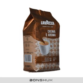 تصویر دانه قهوه LAVAZZA پاکت 1 کيلو گرم مدل CREMA E AROMA Lavazza crema e aroma Coffee Beans 1kg‏