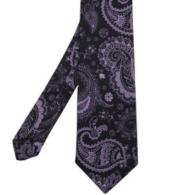 تصویر کراوات مردانه مدل بته جقه کد 1292 