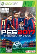 تصویر دیسک بازی PES 2017 برای ایکس باکس 360 PES 2017 Xbox 360 Game Disc