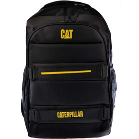 تصویر کوله پشتی طرح CAT کد 14 مشکی CAT Code 14 Backpack Black