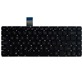 تصویر کیبورد لپ تاپ ایسوس مدل K46 مشکی اینترکوچک بدون فریم ا K46 Laptop Keyboard K46 Laptop Keyboard