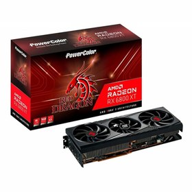 تصویر کارت گرافیک پاور کالر RED DRAGON RX 6800 XT 16GB PowerColor RED DRAGON RADEON RX 6800 XT 16GB GDDR6 Graphics Card