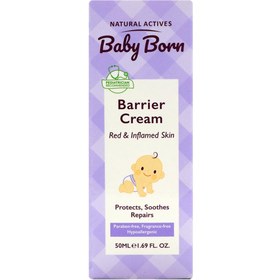 تصویر کرم سوختگی پای کودک بیبی برن حجم 50 میل BABY BORN BARRIER CREAM