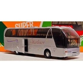 تصویر ماشین اسباب بازی NEOPLAN دارای مجوز اتوبوس زیبایی کامل WELLY 