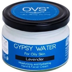 تصویر کرم شیشه ای آبرسان جیپسی واتر لوندر مناسب پوست چرب ا وی اس OVS Lavender Gipsy Water Moisturizing And Hydrating Cream 270ml