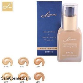 تصویر کرم پودر فاقد روغن حجم 30 میل لوسمنت 212 Losment Contain Makeup Base Lotion Makeup Foundation 30 ml