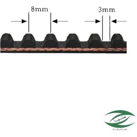 تصویر تسمه درب اتوماتیک M8 