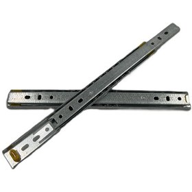 تصویر ریل باریک دو تیکه ساچمه ای35 سانت 