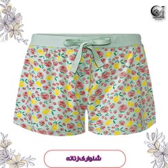تصویر شلوارک راحتی نخی اسمارا 