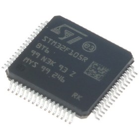 تصویر میکروکنترلر STM32F105RBT6 