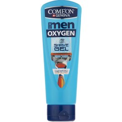 تصویر ژل اصلاح کامان مدل Oxygen حجم 200 میلی لیتر 