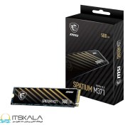 تصویر حافظه اس اس دی (هارد اس اس دی) ام اس آی Spatium M371 500G NVMe M.2 MSI Spatium M371 500G NVMe M.2 SSD