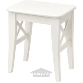 تصویر IKEA INGOLF Stool antique stain 