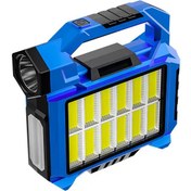 تصویر نور افکن خورشیدی مدا مدل F915-12 رنگ مهتابی 