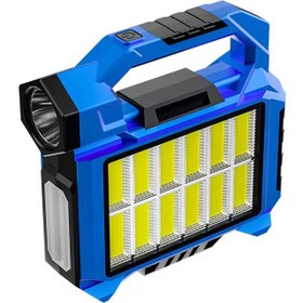 تصویر نور افکن خورشیدی مدا مدل F915-12 رنگ مهتابی 