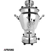 تصویر سماور گازی عالی نسب مدل گنجینه Alinassab Ganjineh Gaslight Samovar