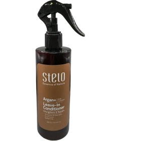 تصویر اسپری نرم کننده و شیر مو آرگان پلاس استلو | Stelo Argan Leave-In Conditioner 