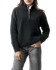 تصویر پلیور زنانه مشکی آر ان اس RNS کد 11232507 