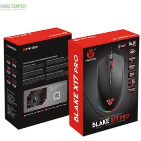 تصویر موس گیمینگ فنتک BLAKE X17 PRO ا FANTECH BLAKE X17 PRO Macro RGB Gaming Mouse FANTECH BLAKE X17 PRO Macro RGB Gaming Mouse