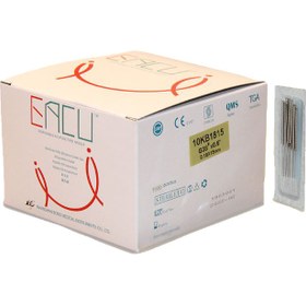 تصویر سوزن طب سوزنی ایکو ۱۵×۰٫۱۸ هزار عددی (EACU) EACU Acupuncture Needles