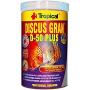 تصویر غذای دیسکس دی پنجاه تروپیکال Tropical Discus Gran D-50 Plus وزن 440 گرم 