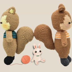 تصویر عروسک پاپی سنجاب 