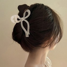 تصویر کلیپس نشکن پاپیونی - مشکی 