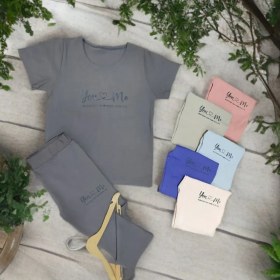 تصویر ست تیشرت شلوارک you love me 