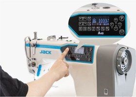 تصویر چرخ خیاطی راسته دوز اتوماتیک جک مدل A4B JACK-A4B.ac