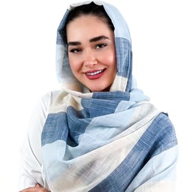 تصویر شال لینن طرح زارا 