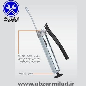 تصویر گریس پمپ دستی PSI6000 گروز مدل CP Manual grease pump PSI6000 Groz CP model