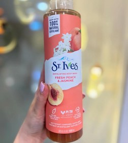 تصویر شامپو بدن اس تی ایوس - وانیل و شیر سویا Body Wash St Ives