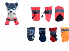 تصویر کفش بند کشی نایلونی جورابی سگ 