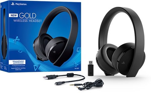 New gold shop ps4 headset