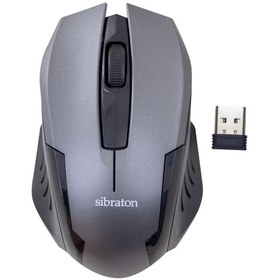 تصویر موس سیبراتون بی سیم مدل SM2160W Sibraton SM2160W wireless mouse