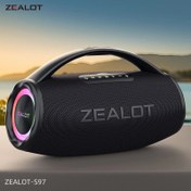 تصویر اسپیکر زیلوت مدل S97 مشکی 80 وات S97 Bluetooth Speaker 80W high Power,Cinema level enjoyment