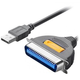 تصویر کابل تبدیل 1.5 متری USB به IEEE1284 Parallel (پرینتر) یوگرین مدل CR124 Ugreen CR124 USB to IEEE1284 Parallel Printer 1.5M Cable