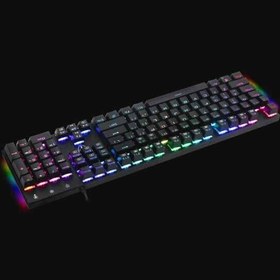 تصویر کیبورد گیمینگ باسیم تی دگر مدل Frigate T-TGK306 T-DAGGER Frigate T-TGK306 Wired Mechanical Gaming Keyboard