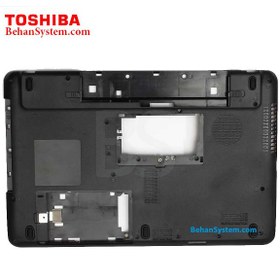 تصویر قاب کف لپ تاپ Toshiba مدل Satellite C650 